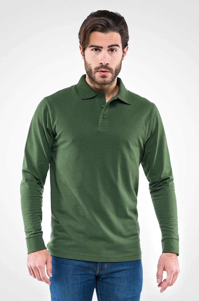 Polo BECKER manica lunga 200 gr